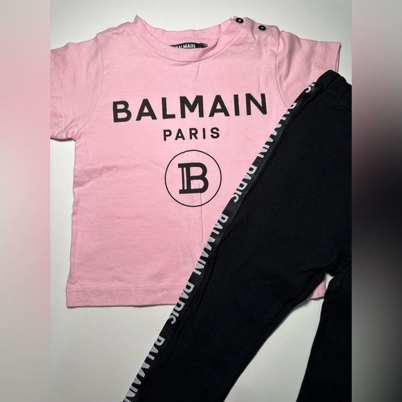 Balmain Other - Balmain set, t shirt and pants. 12M